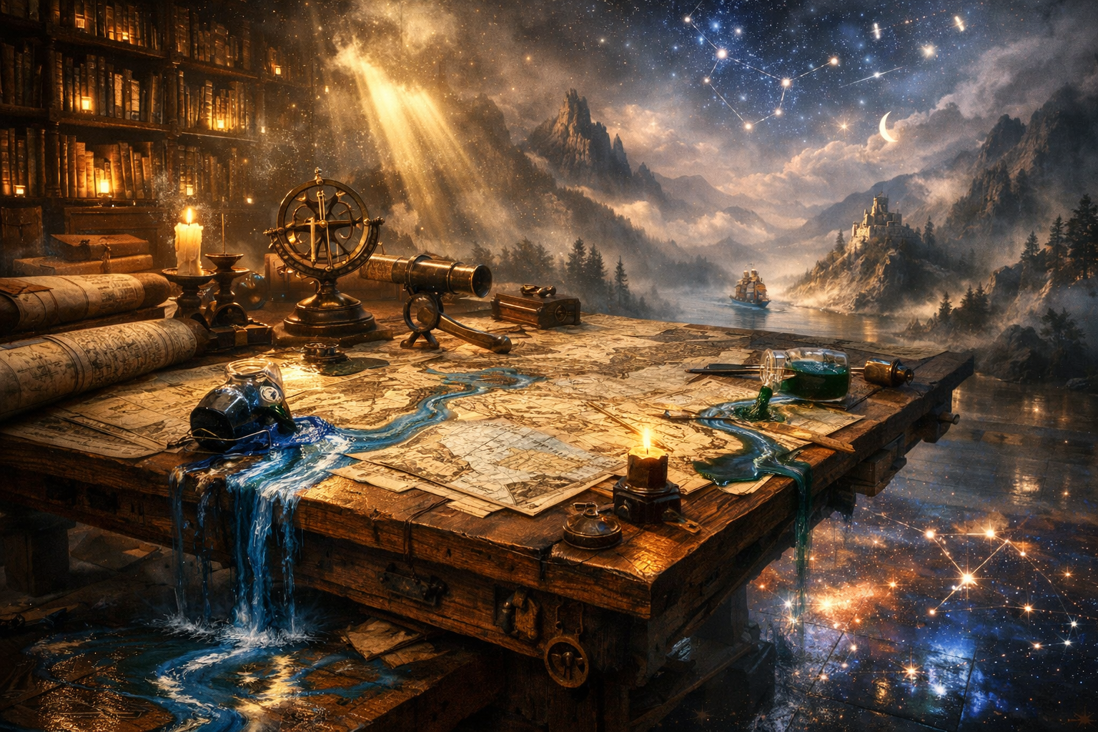 The Cartographer's inner world